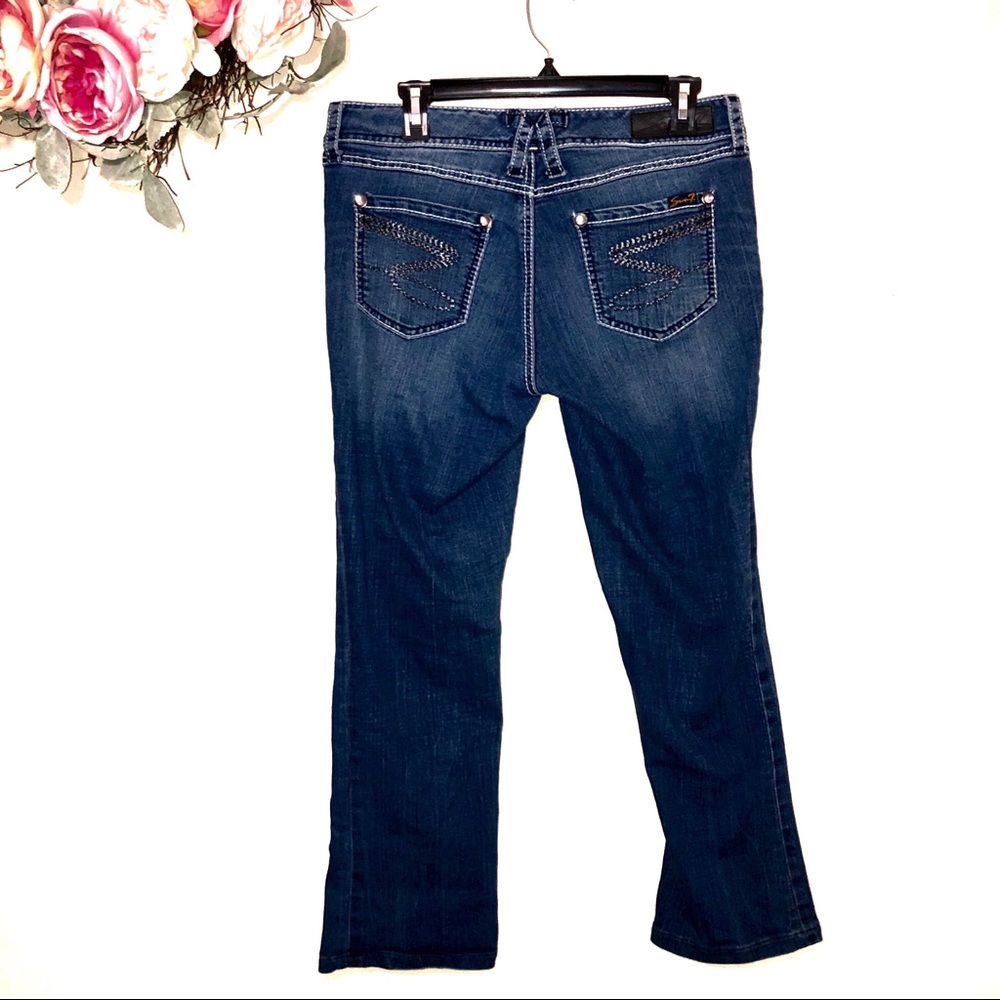 7 For All Mankind Rocker Slim Jeans - Picture 4 of 8